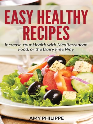 cover image of Easy Healthy Recipes